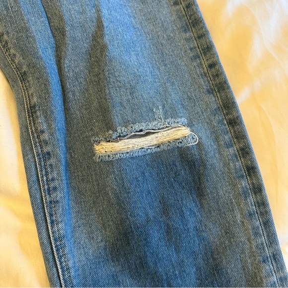 Oak + Fort High Waisted Wide Leg Jeans 27 - Picture 2 of 5